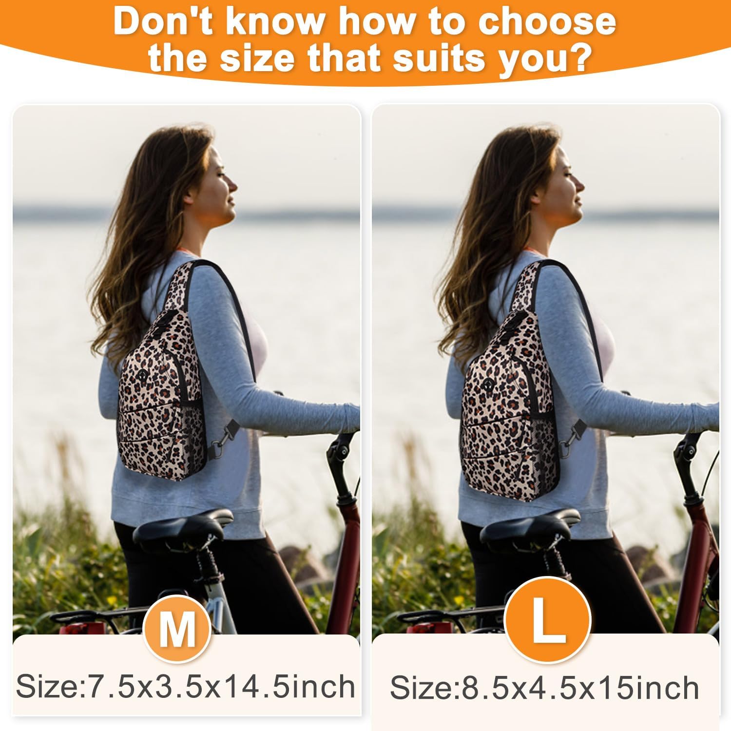 Crossbody Bags for Women Men Trendy Sling Bag Backpack Casual Chest Bag with Convertible Shoulder