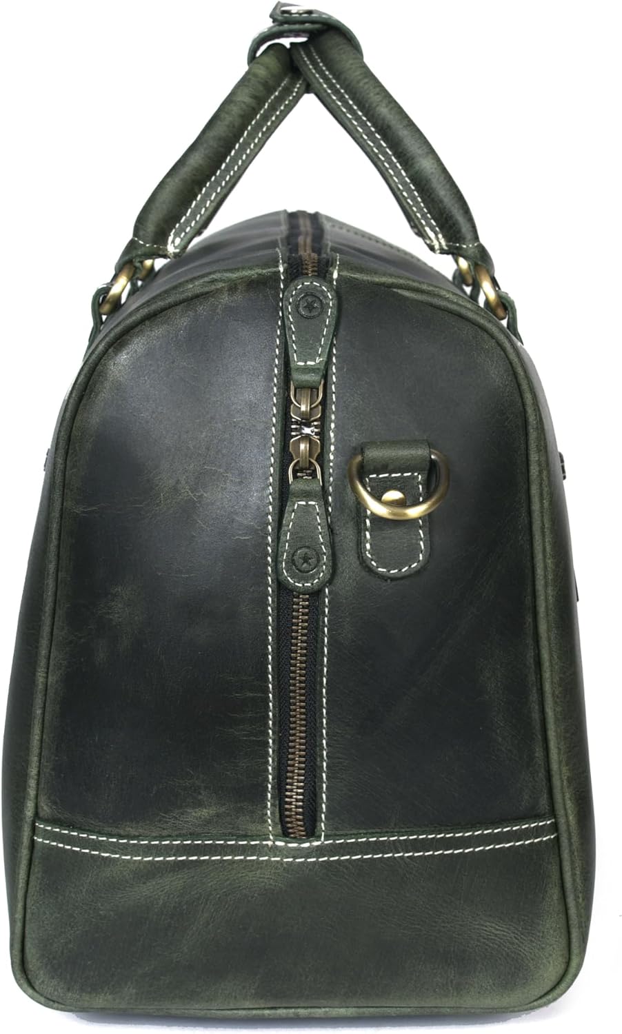 Leather Duffel Bag for Men & Women Travel, Weekend, Overnight, Gym Bag