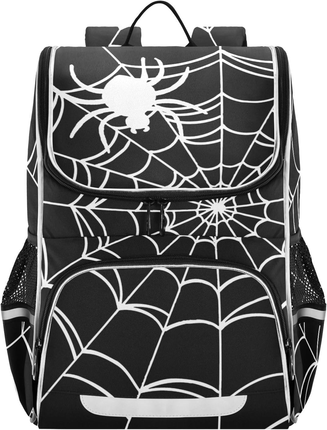Goth Spider Web Cute Backpack For Girls Kids Backpack Boys Teen School Bag Bookbag Travel Daypacks