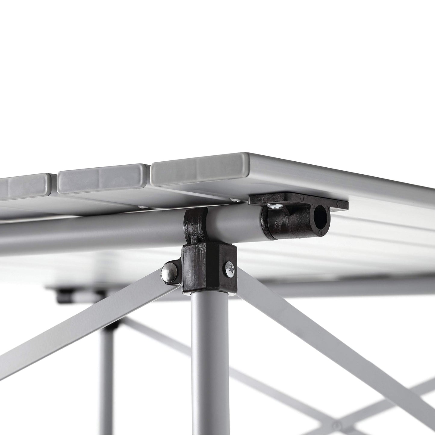 Coleman Outdoor Folding Table, Sturdy Aluminum Camping Table with Snap-Together Design, Seats 4 &