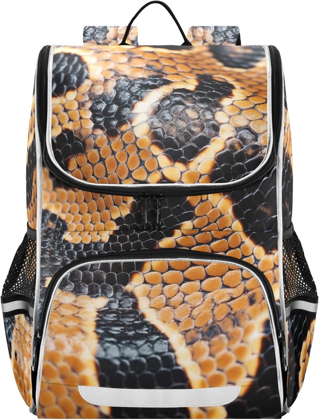 Snake Skin Cute Backpack For Girls Kids Backpack Boys Teen School Bag Bookbag Travel Daypacks