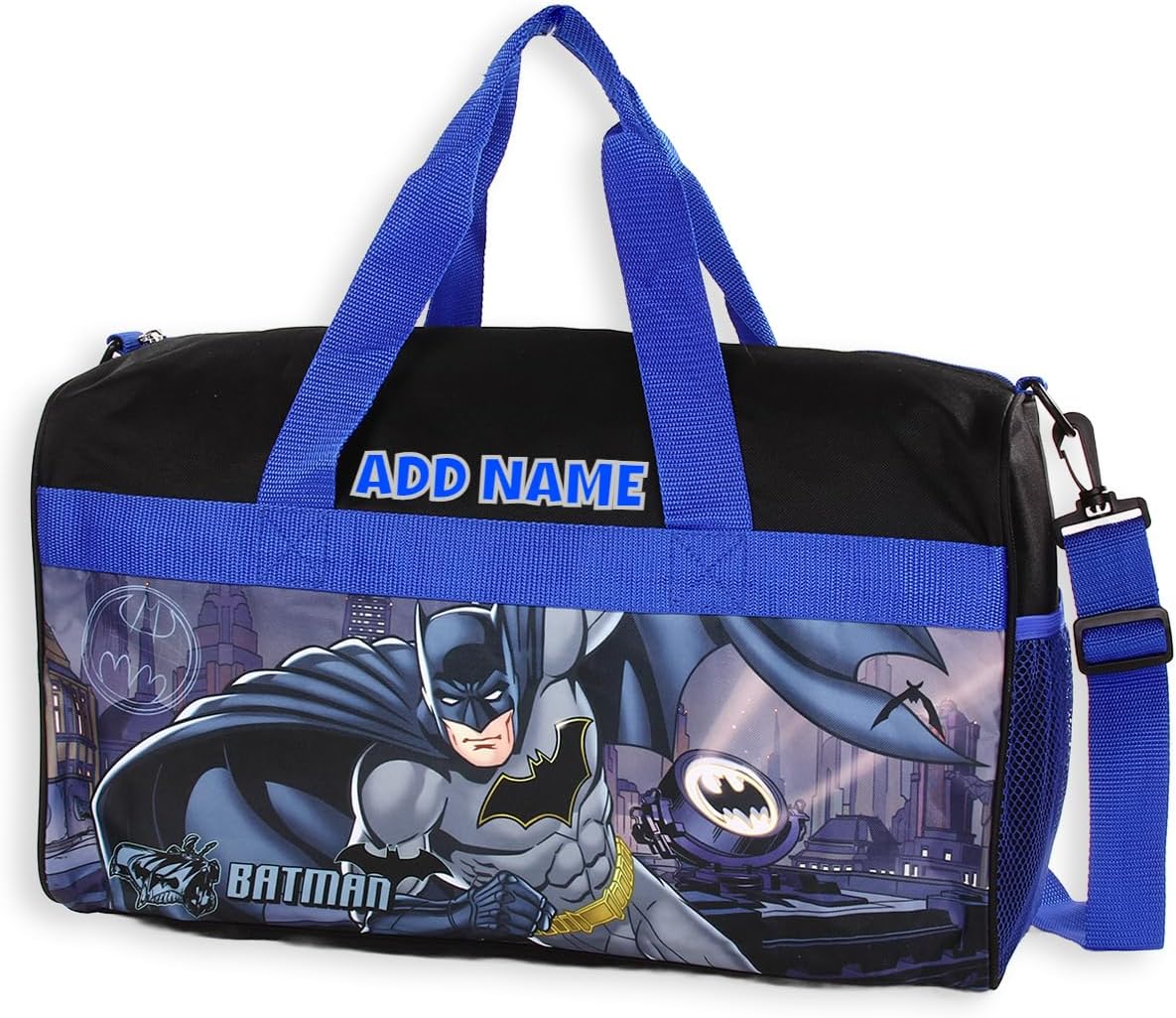 Personalized Licensed Kids Duffel Bag - BATMAN