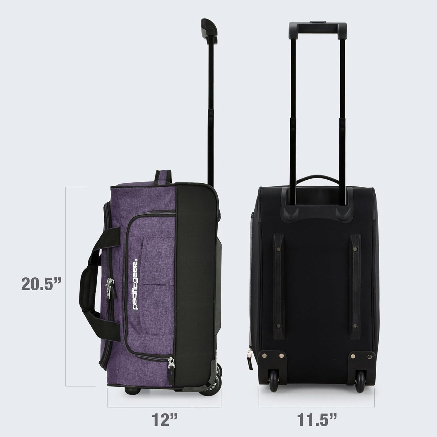 Pacific Gear Duffel Bag with Rolling Wheels