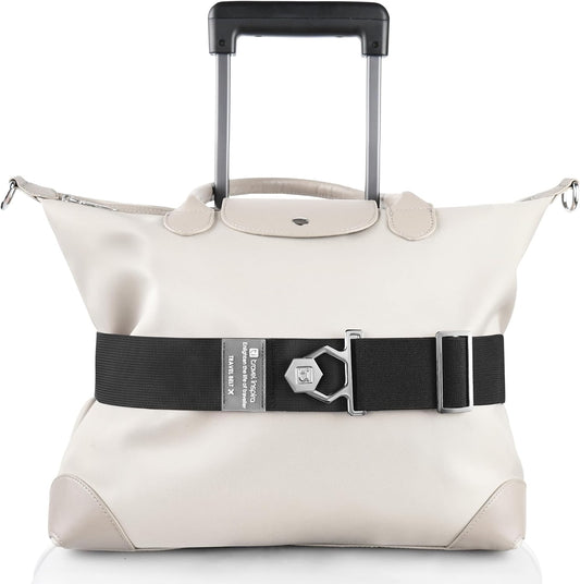 Travel Inspira Travel Belt for Luggage - Stylish & Easy-to-Use Elastic Strap for Suitcases & Carry-On Bags, Adjustable for Secure Travel