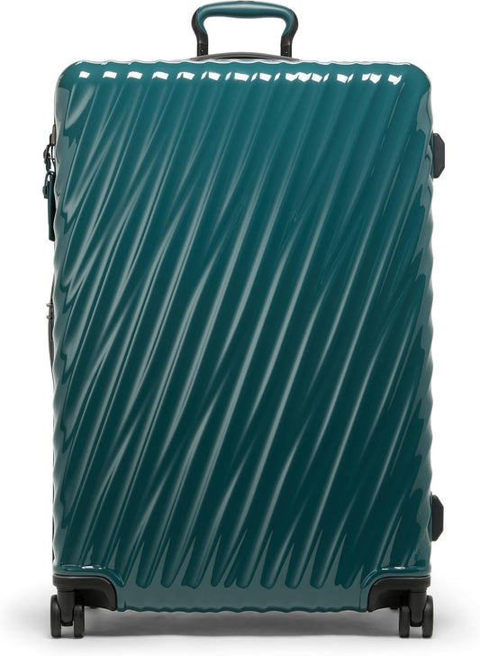 TUMI - 19 Degree Extended Trip Expandable 4 Wheel Packing Case - Durable Hard Shell Zipper Expansion Checked Bag - Suitcase - Lagoon