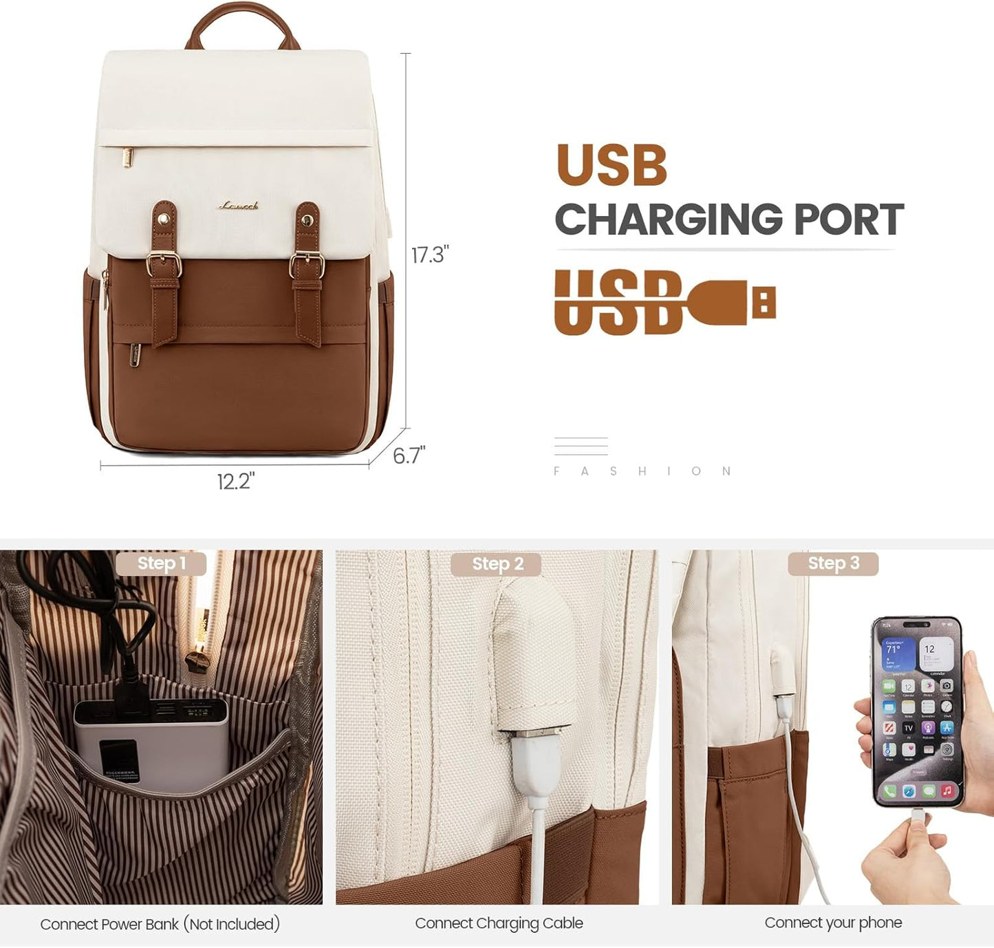 LOVEVOOK Travel Laptop Backpack Purse for Women Fashion Vintage Computer Backpack 15.6 Inch Large Teacher Nurse Backpack Casual Daypack for Business Work College