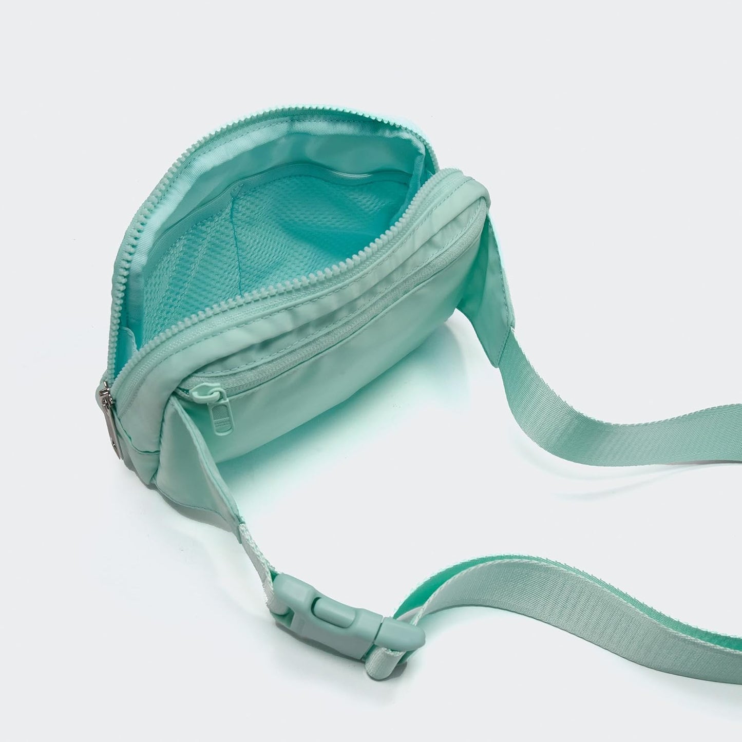 Pander Belt Bag Large 2L, Nylon Fanny Pack Purse for Women and Men with Adjustable Strap