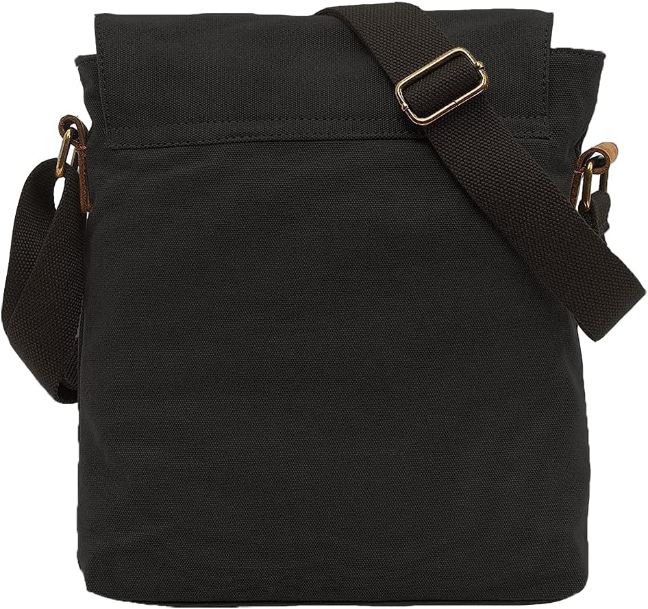 Sechunk Canvas Shoulder Bags Crossbody Bags Messenger Bags Purse Daypack for Men Women