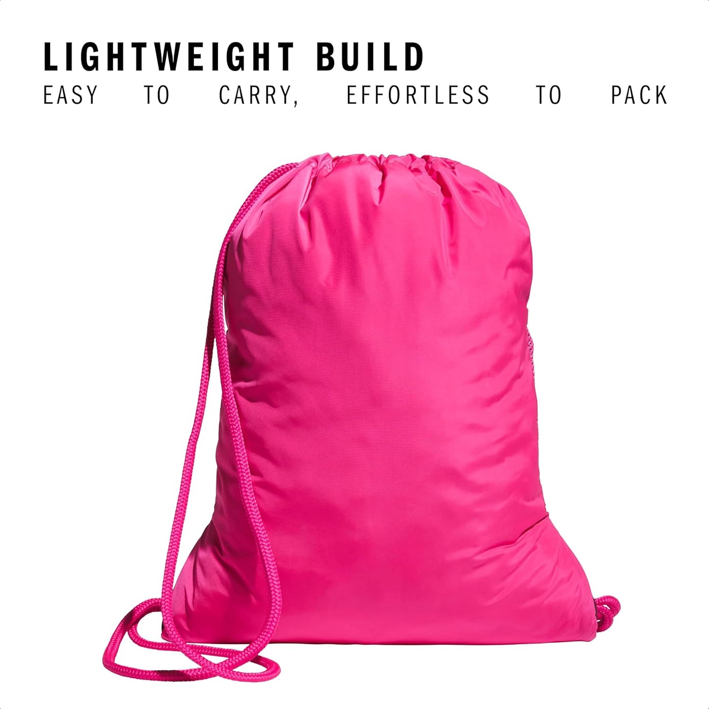 adidas Alliance Sackpack – Drawstring Backpack Small Bag for Men and Women
