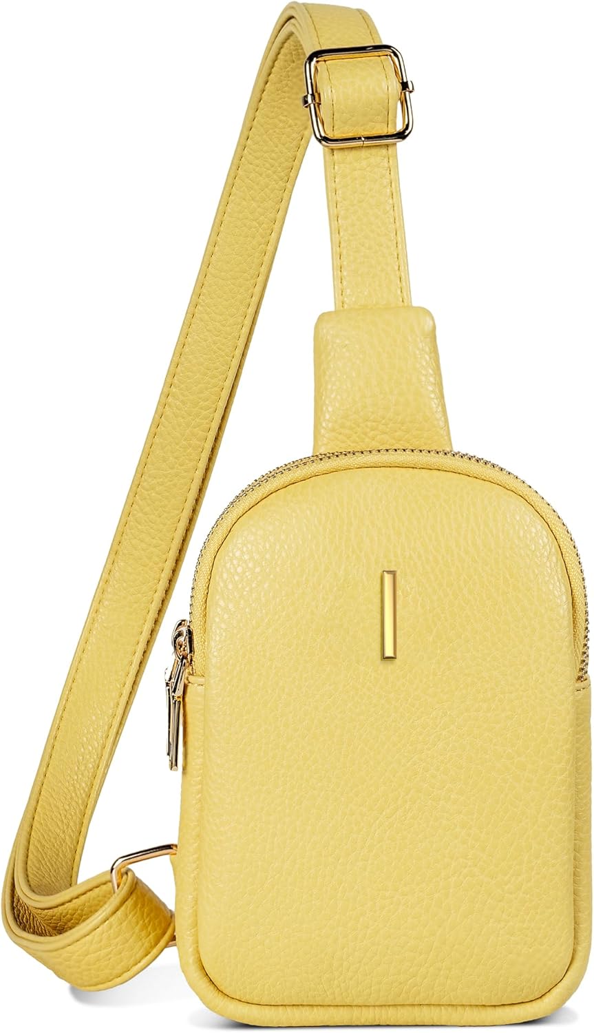 Personalized Birthday Gift for Teen Girls, Sling Purse with Initial Letter, Lightweight Small Crossbody Bags, Tween Girls Trendy Stuff, Waterproof Cell Phone Purse with Adjustable Strap