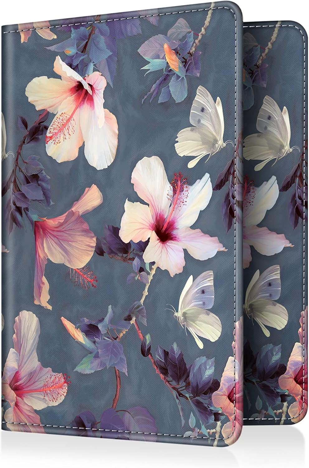 FINTIE Passport Holder, Slim Travel Wallet RFID Blocking Card Case Cover Passport Cover Protector Essentials with Credit Card Slots for Women/Men