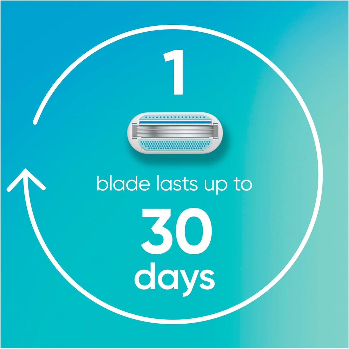 Gillette Venus Smooth Womens Razor Blade Refills, 8 Count, Lubracated to Protect the Skin from Irritation