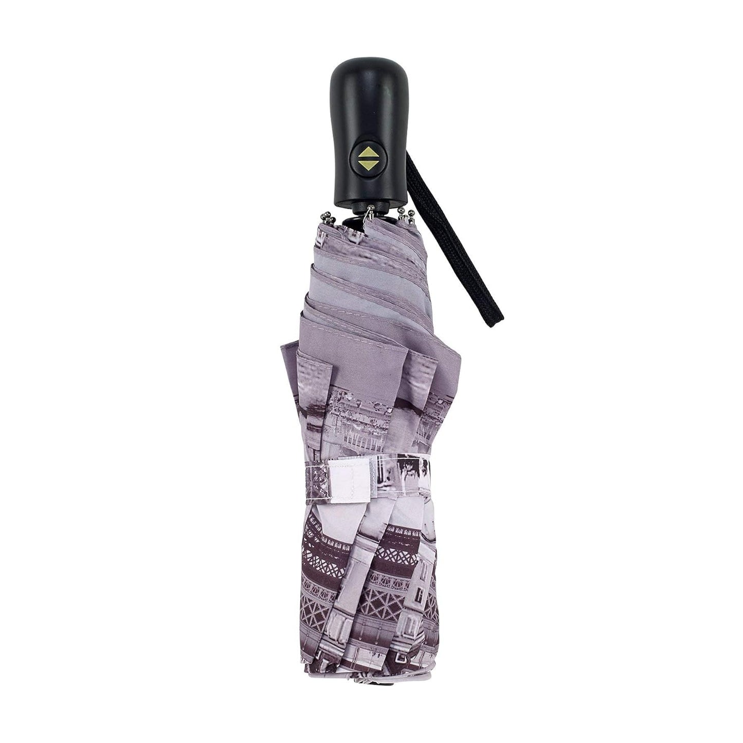 Galleria-Paris Auto-Open/Close Large Portable Rain Folding Umbrella
