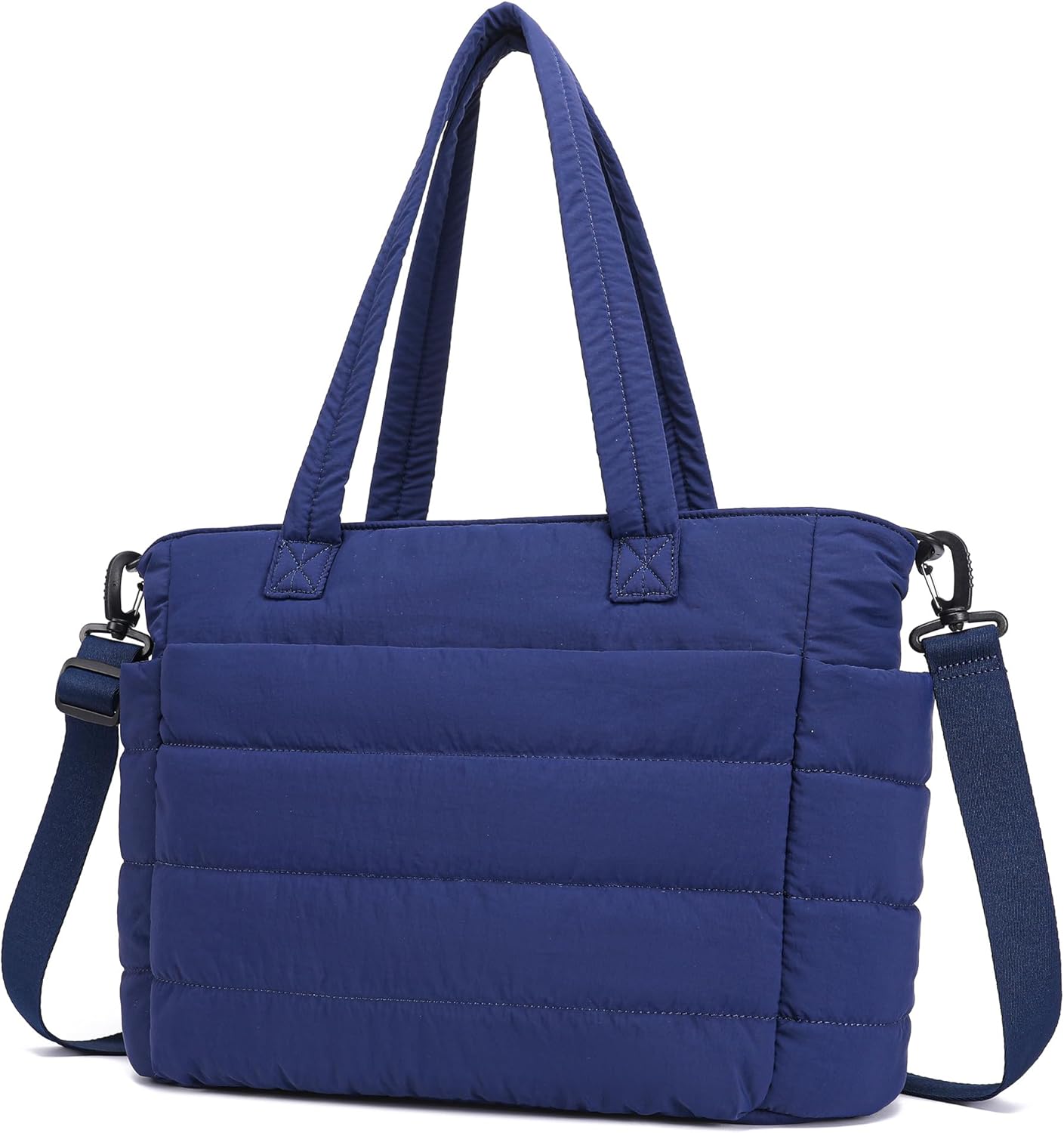 AOCINA Puffy Tote Bag for Women Quilted Work Bag Nurse Bags Women's Handbags for Travel