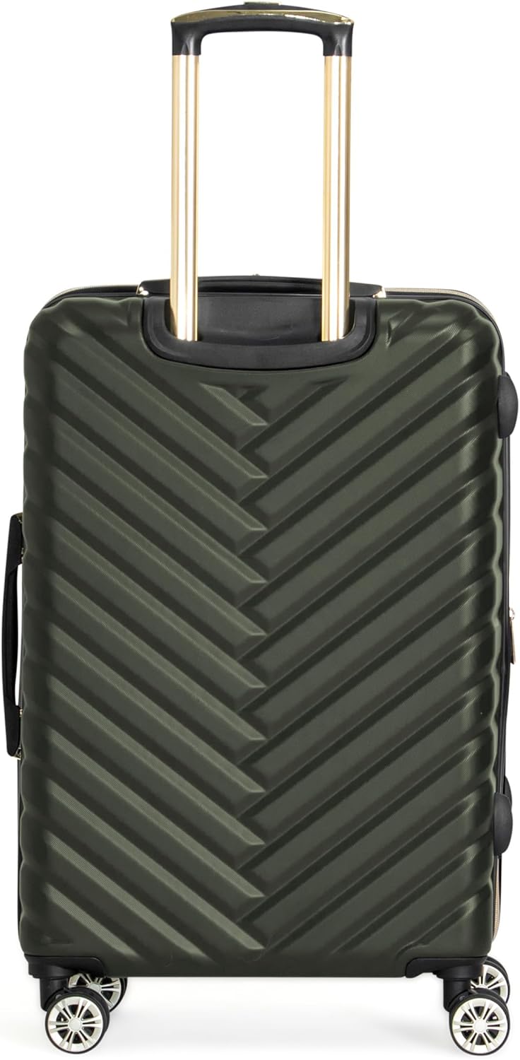 Kenneth Cole REACTION Madison Square Lightweight Hardside Chevron Expandable Spinner Luggage