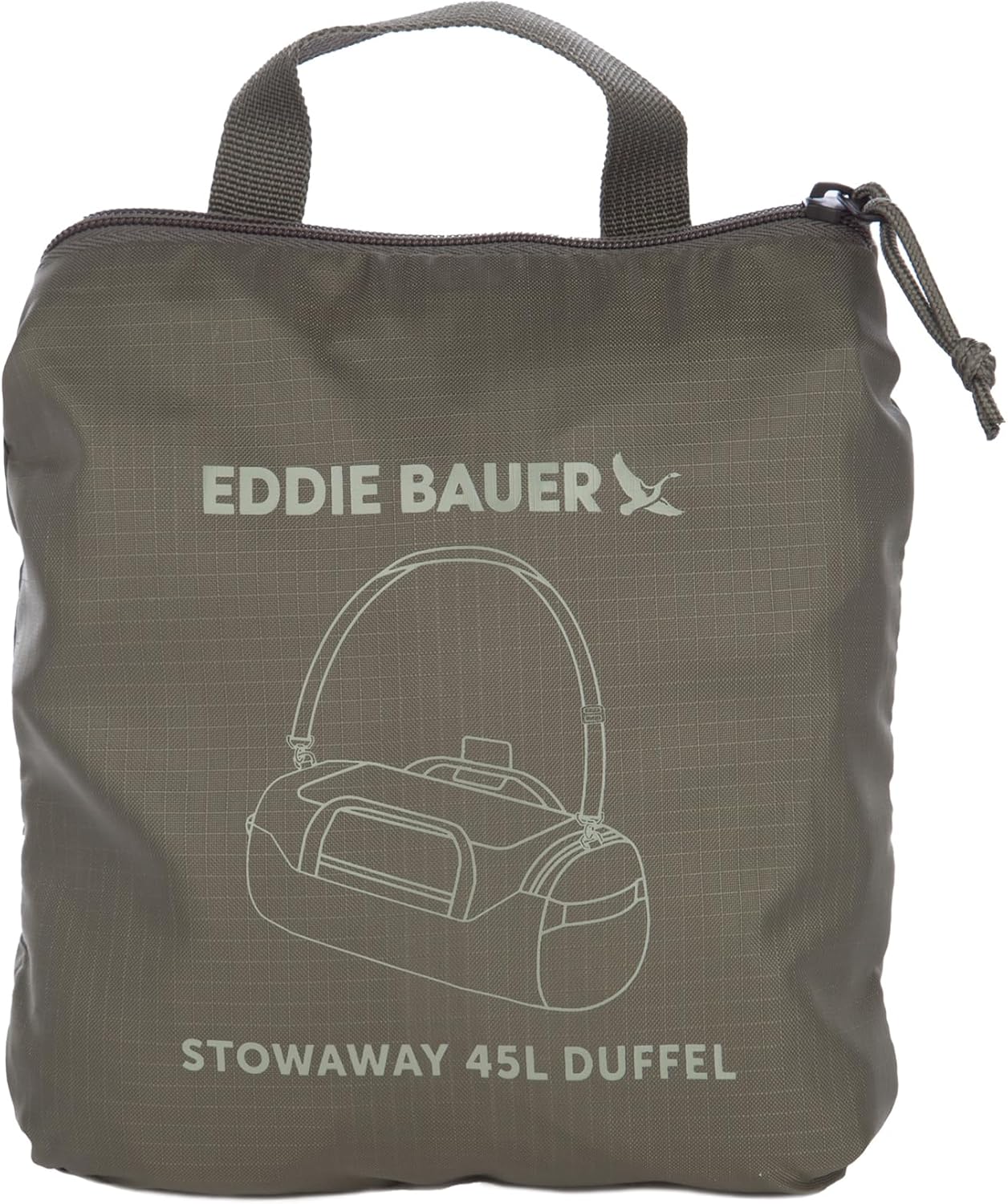 Eddie Bauer Stowaway Packable 45l Duffel Bag-Made from Ripstop Polyester