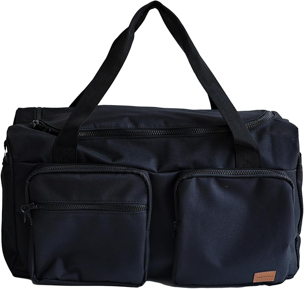 Travel Duffel Bags, Large Capacity Gym Bag for Men Women, Duffel Bag with Adjustable Strip for Travel, Airplanes, Sports(Black)