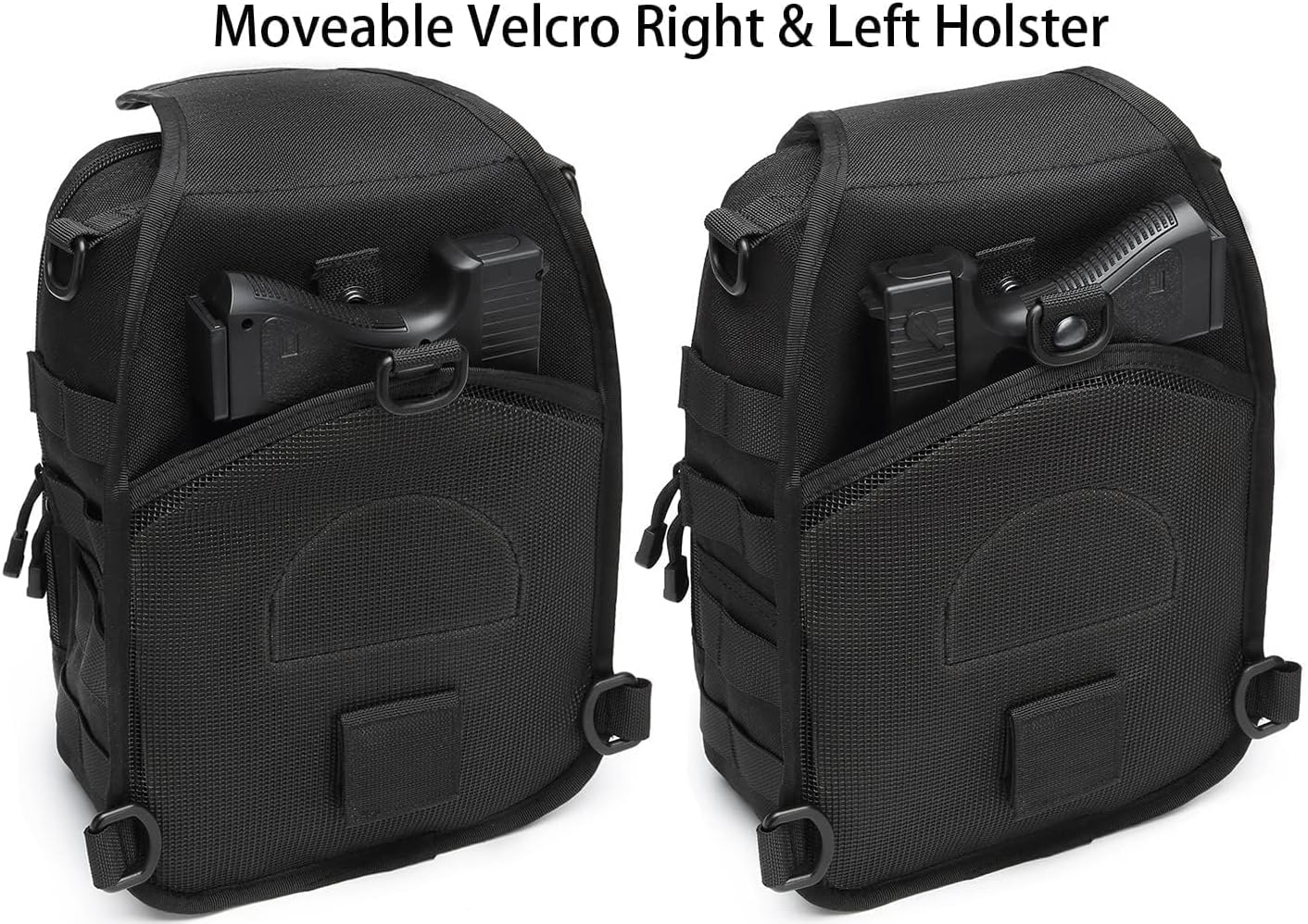 ATBP Small Tactical Holster Sling Backpack Accessories Shoulder Pouch Water Bottle & Radio Holder