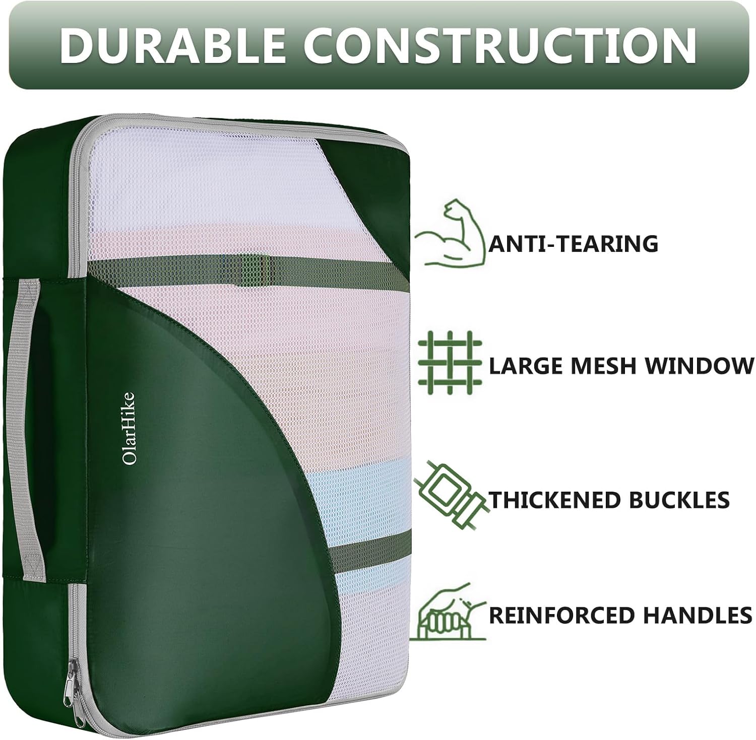 8 Set Packing Cubes for Travel, Gifts for Women Mom,Anti-Tearing Suitcase Organizer for Luggage