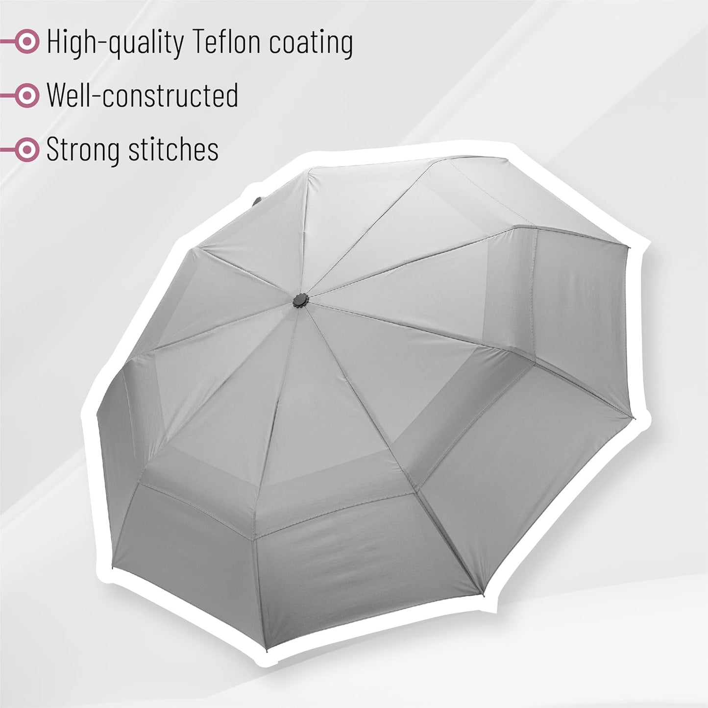 Mr. Pen- Windproof Travel Umbrella, Automatic Umbrellas for Rain, Compact