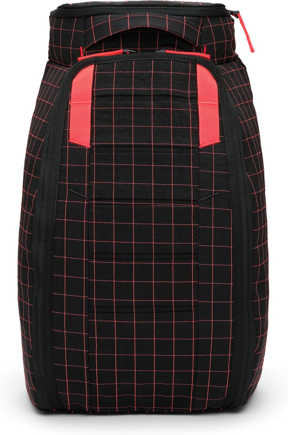 Db Journey The Hugger - Durable Travel Backpack with Laptop Compartment for Work & Gym, Luggage Backpack with Roller Bag Attachment, Full-Zip Main Compartment, 25L - Coral Flash