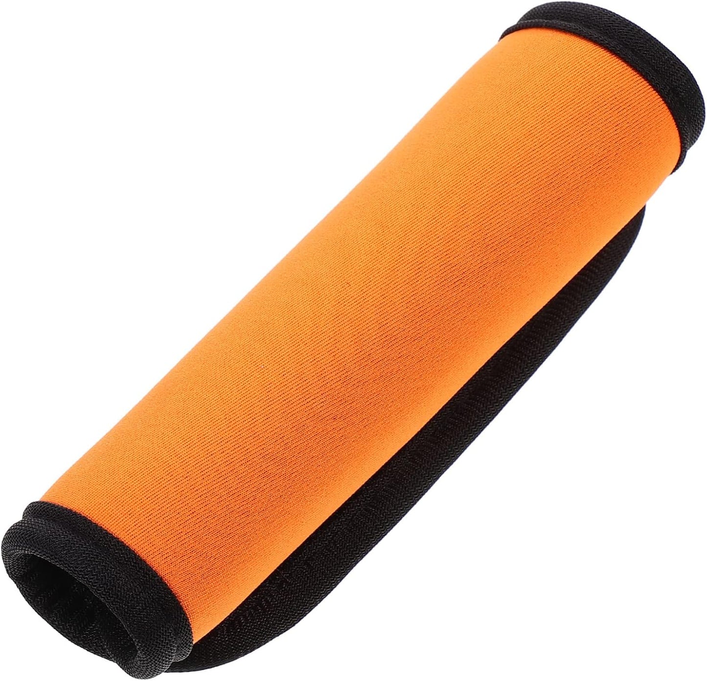 generic Neoprene Handle Wrap, Travel Bag Covers, Luggage Grip Identifiers Suitcase Wraps (Orange), Black,Orange