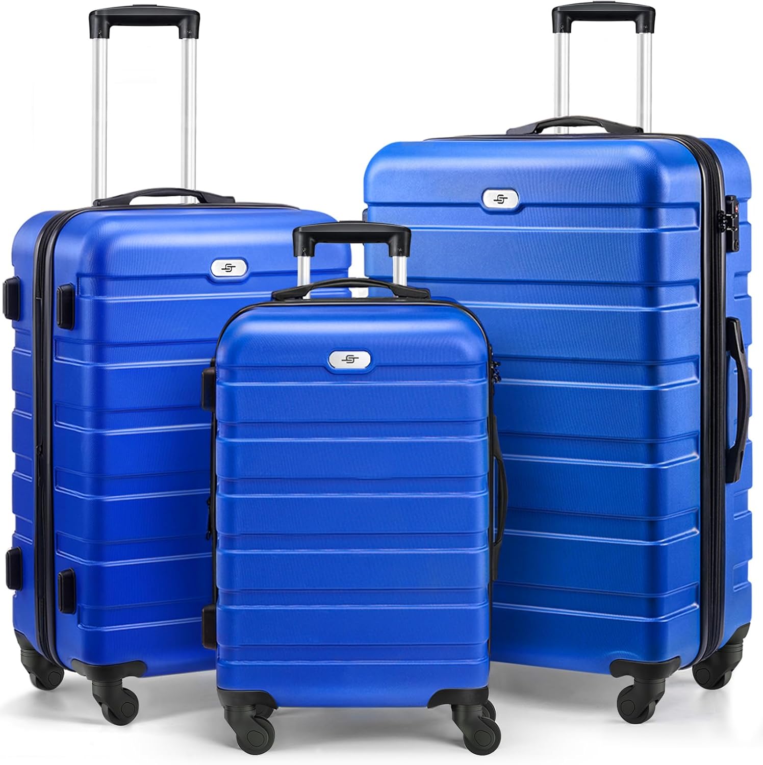 Suitour Luggage 3 Piece Sets Hard Shell Luggage Set with Spinner Wheels, TSA Lock, 20 24 28 inch