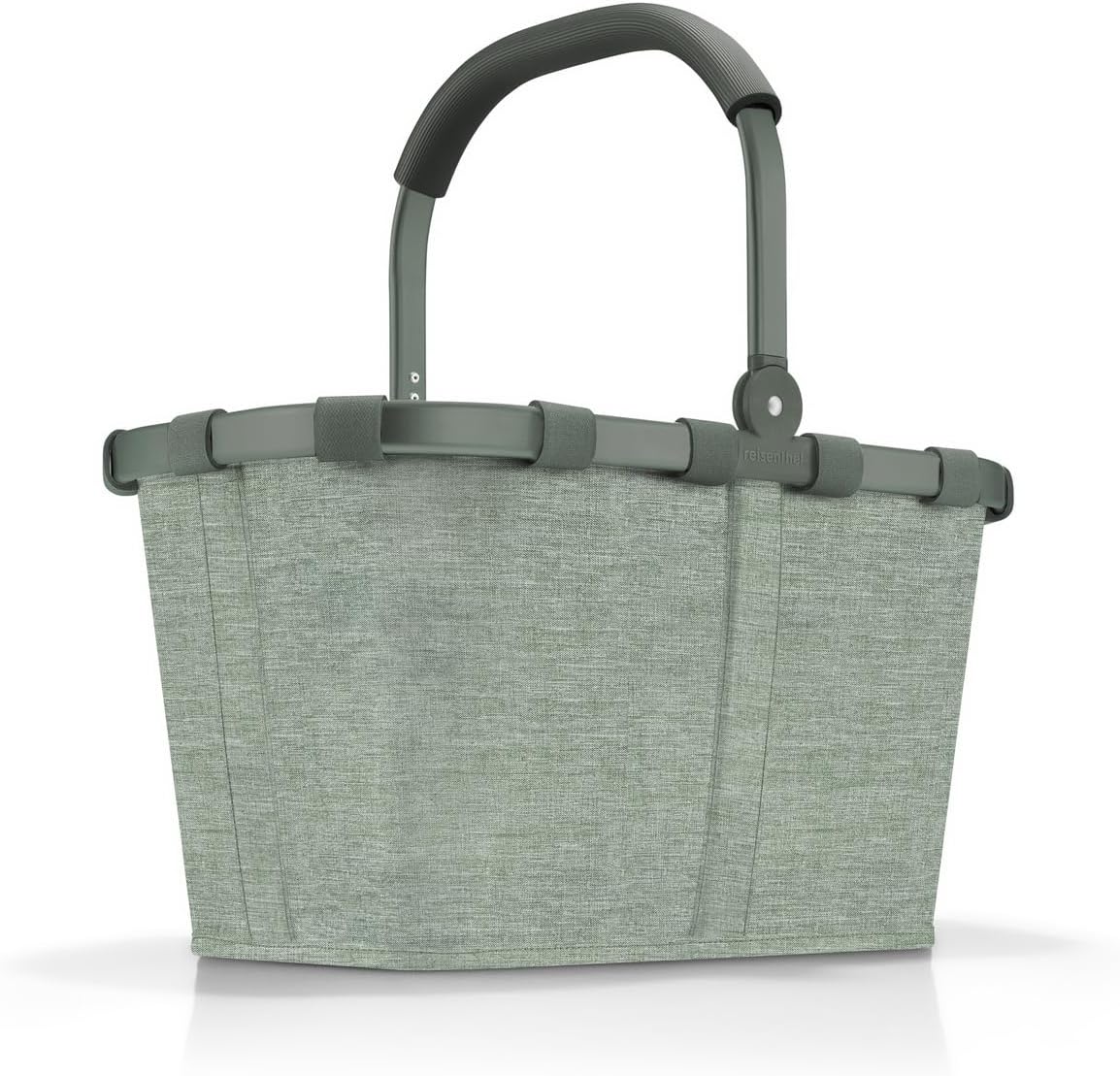 reisenthel carrybag twist sage - Sturdy shopping basket with plenty of storage space and practical inner pocket - Elegant and water-repellent design