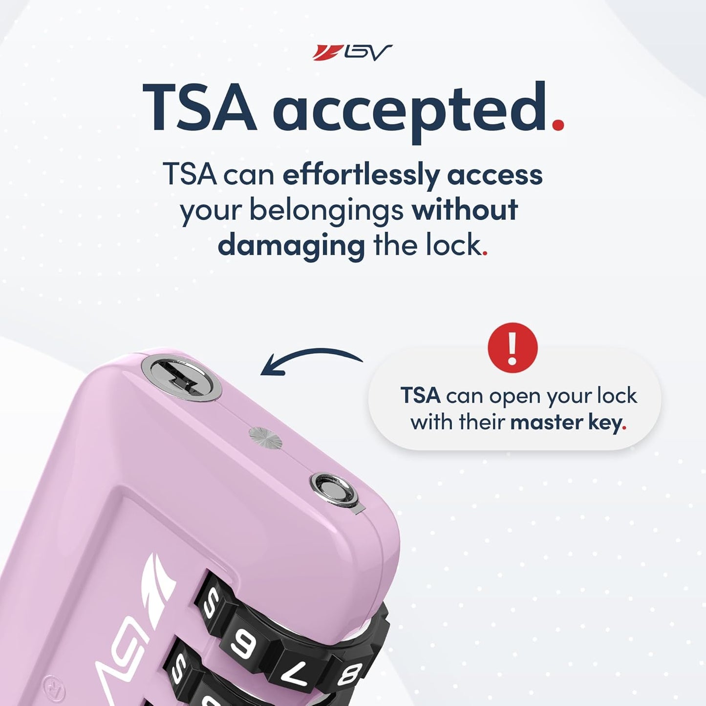 TSA Accepted Luggage Travel Lock, Set-Your-Own Combination Lock for School Gym Locker, Luggage Suitcase Baggage Locks, Filing Cabinets, Toolbox, Case (Purple, 4 Pack)