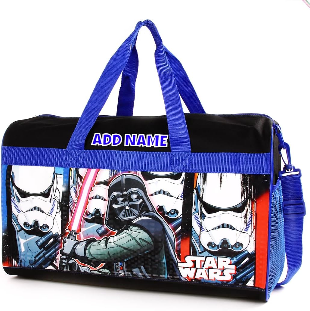 Personalized Licensed Kids Duffel Bag - SW Darth Vader