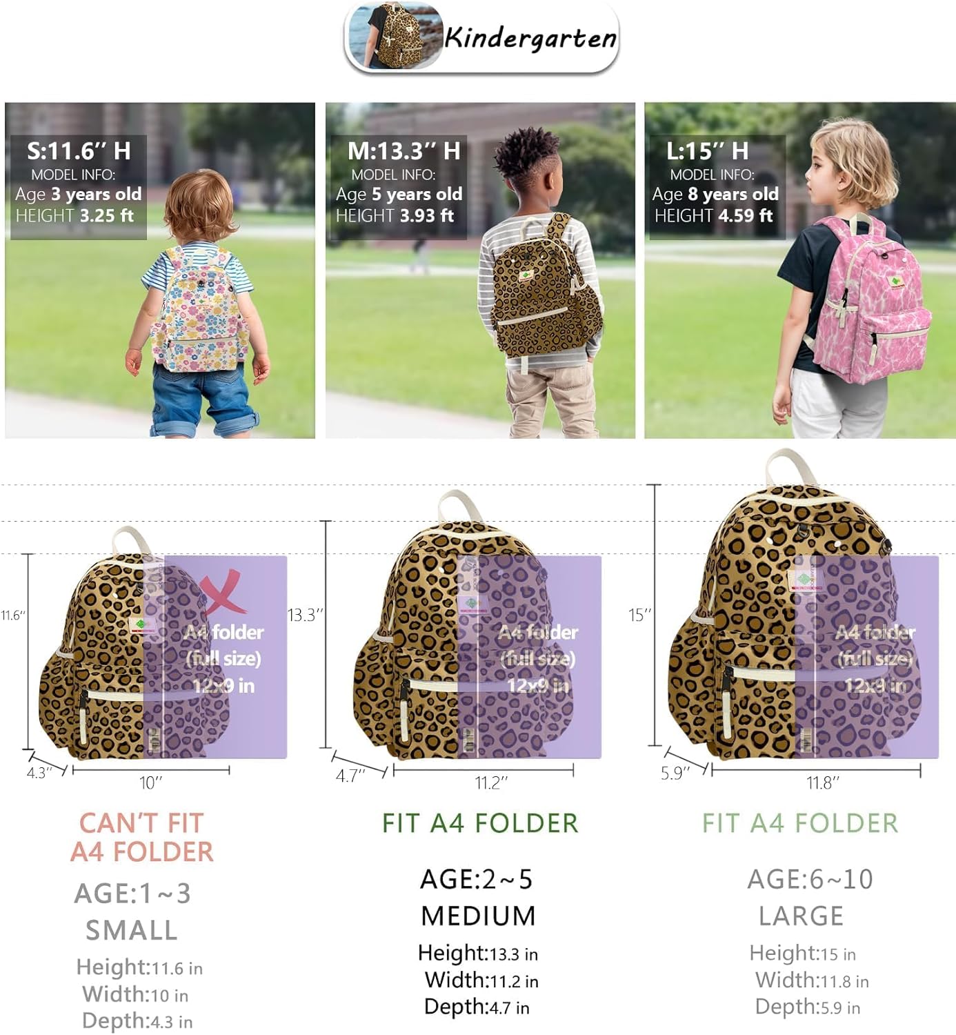 Toddler Backpack for Girls 2-5: Preschool Backpack for Girls