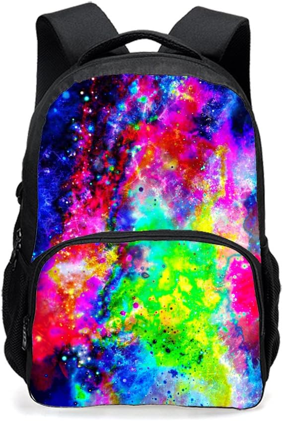 CAIWEI backpack teen, Universe Space TrendyMax Galaxy Pattern Backpack Cute for School (Starry sky 3)
