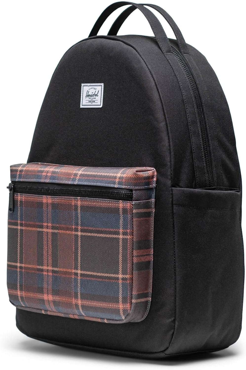Herschel Nova Backpack, Black Winter Plaid