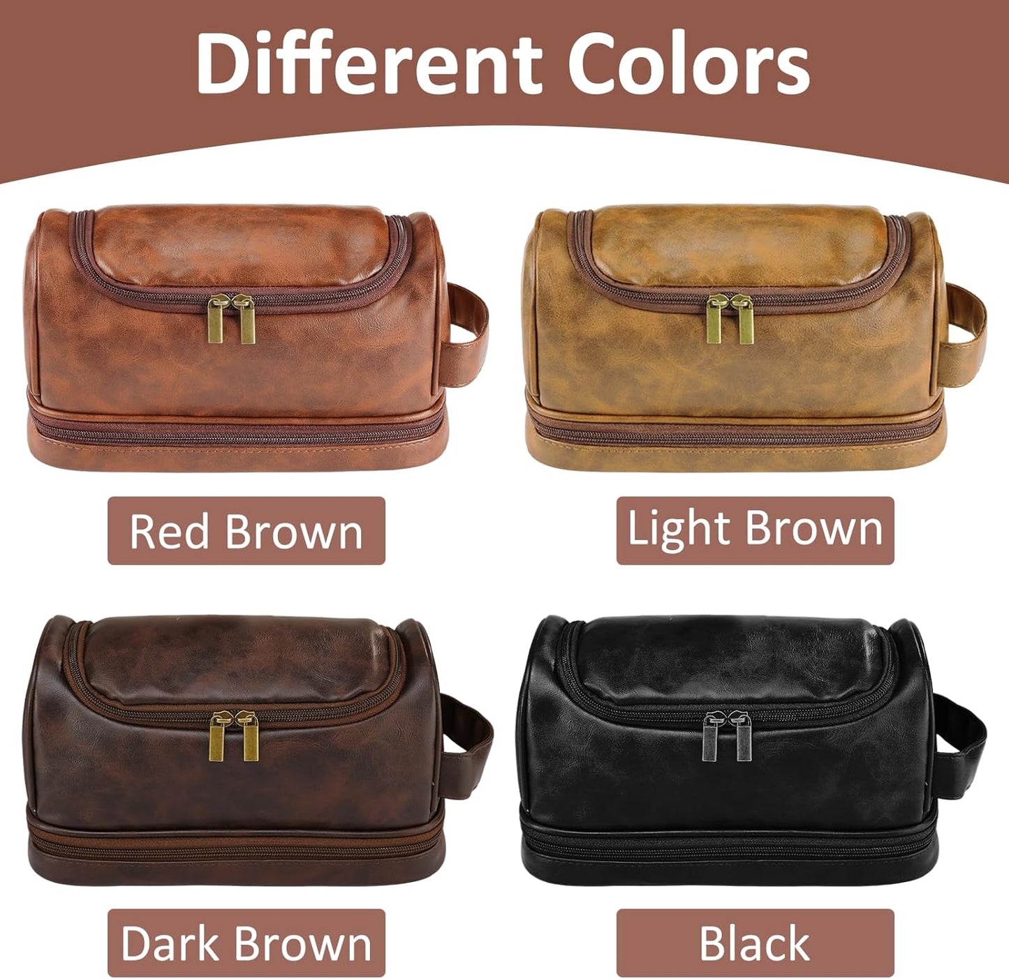 Personalized Toiletry Bag for Men,Gifts for Men,Christmas,Custom Leather Travel Bag Shave Kit,Engraved Pattern Text Dopp Kit,Ideas Gifts for him,Groomsmen,Anniversary,Dad,son,Husband,Father