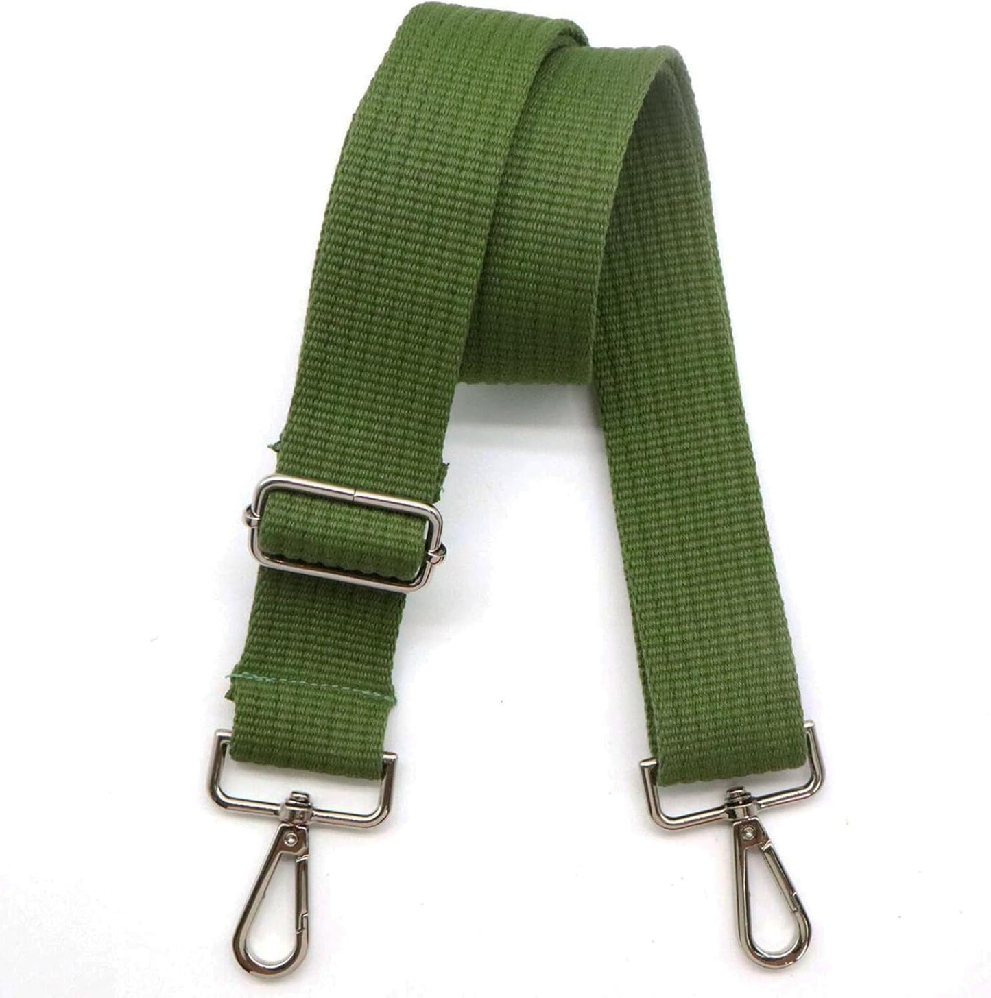 Adjustable Green Purse Strap - 1.5" Wide Handbags, Camera, Guitar, Phone & Crossbody Bag