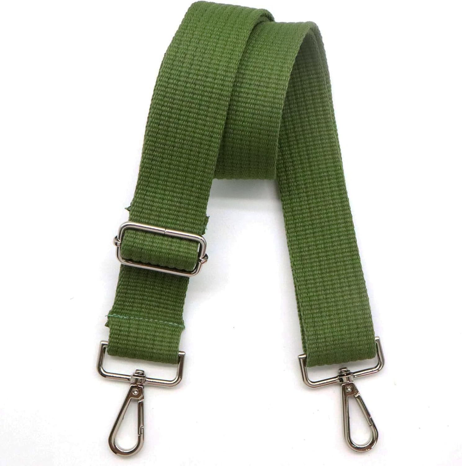 Adjustable Green Purse Strap - 1.5" Wide Handbags, Camera, Guitar, Phone & Crossbody Bag