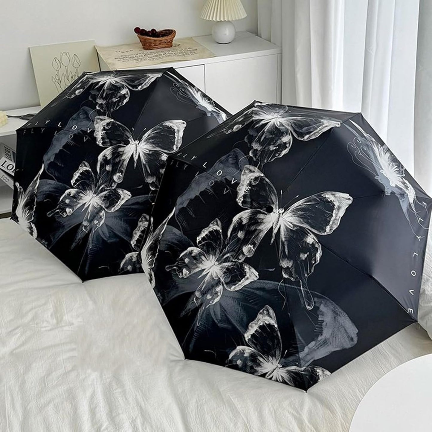 Vintage Lace Parasol Gothic Lolita Umbrella UV Sun Protection Witch Cosplay Photoshoot Props Party Decoration