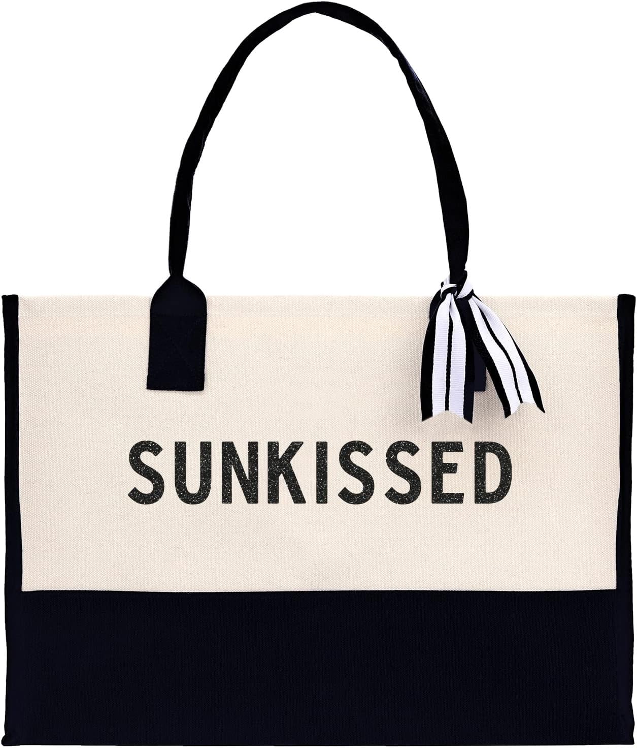 VANESSA ROSELLA Beach Tote Bag Large - Chic Tote Bag for Pool Gym Travel Cruise Picnic Road Trip