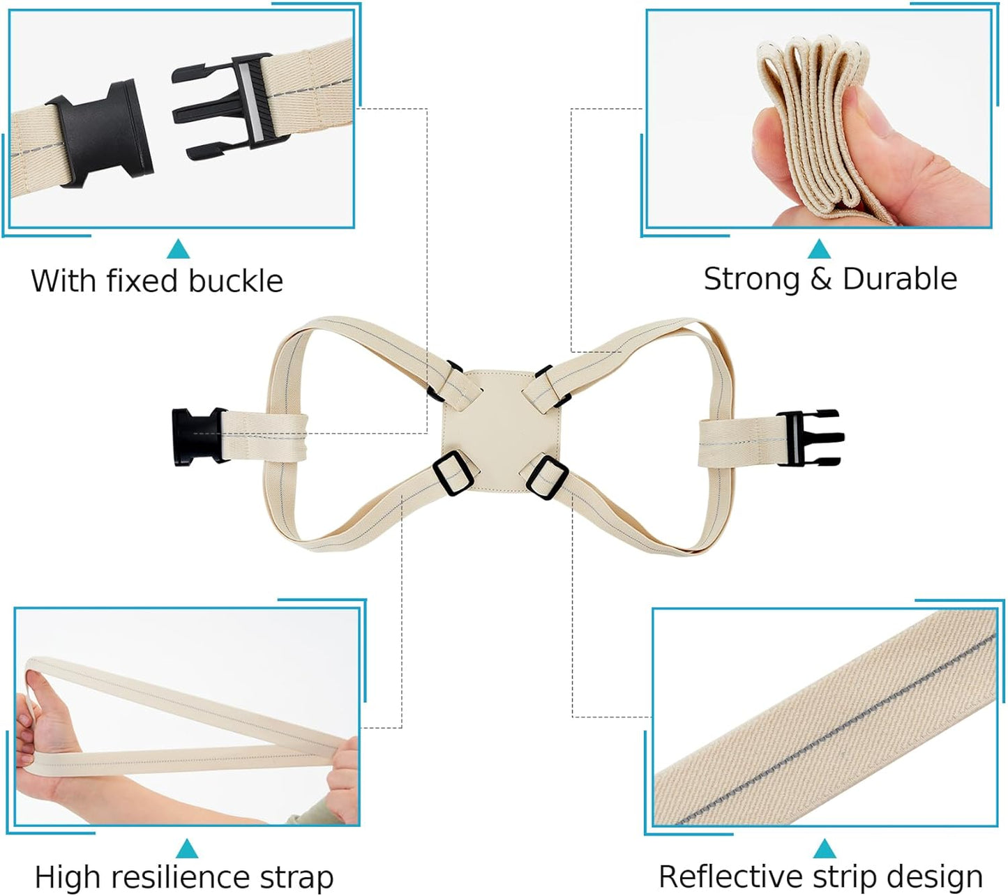 Travelkin Luggage Straps Bag Bungees add a Bag, Luggage Bungee for suitcases Elastic Strap Belt