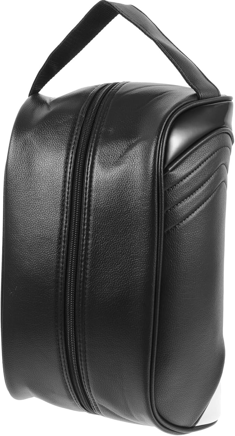 BESPORTBLE Waterproof Shoe Bag Zippered Storage Travel Organizer for Sports Shoes Compact and Foldable for Golf Cycling Football Tennis Basketball