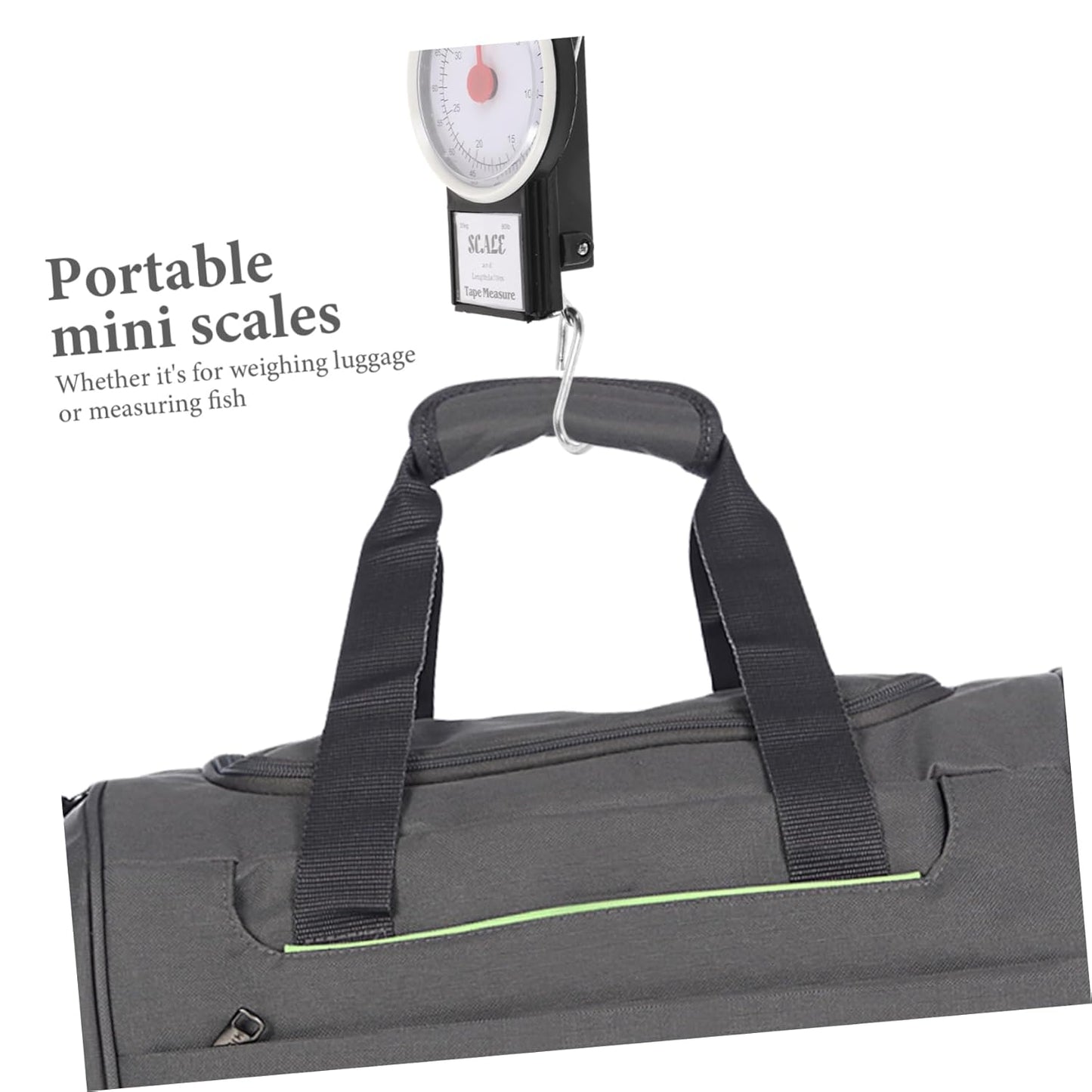 Zerodeko Travel Luggage Weight Scale Capacity Portable TSA Compliant for Baggage Food Weighing