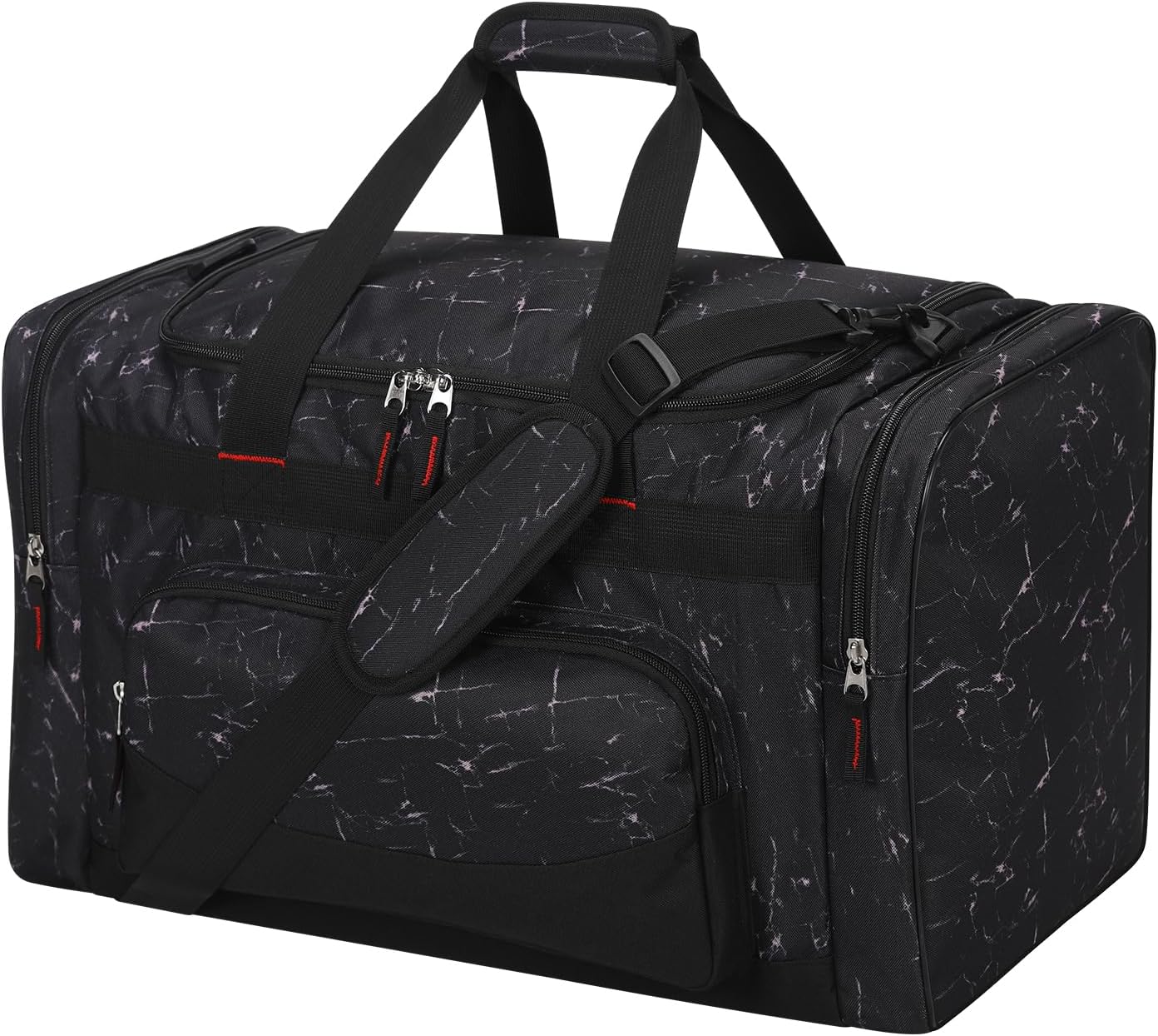 22 inch Gym Bag for Men - 55L Large Travel Duffle Bag Sports Equipment Bag with Multiple Zippered