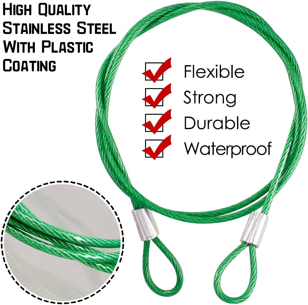 DanziX TSA Approved Lock and 4 Colors Stainless Steel Safety Tether，3-Dial Combination Travel Luggage Lock with Lanyard Security Cable for Protect Your Different Sizes of Suitcase,Baggage-Deep Blue