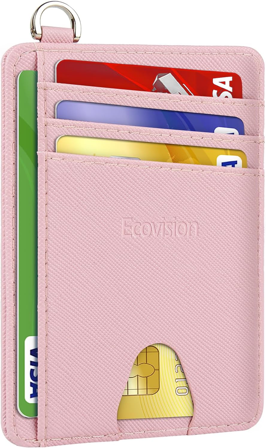 EcoVision Slim Minimalist Front Pocket Wallet, RFID Blocking Credit Card Holder Wallet with
