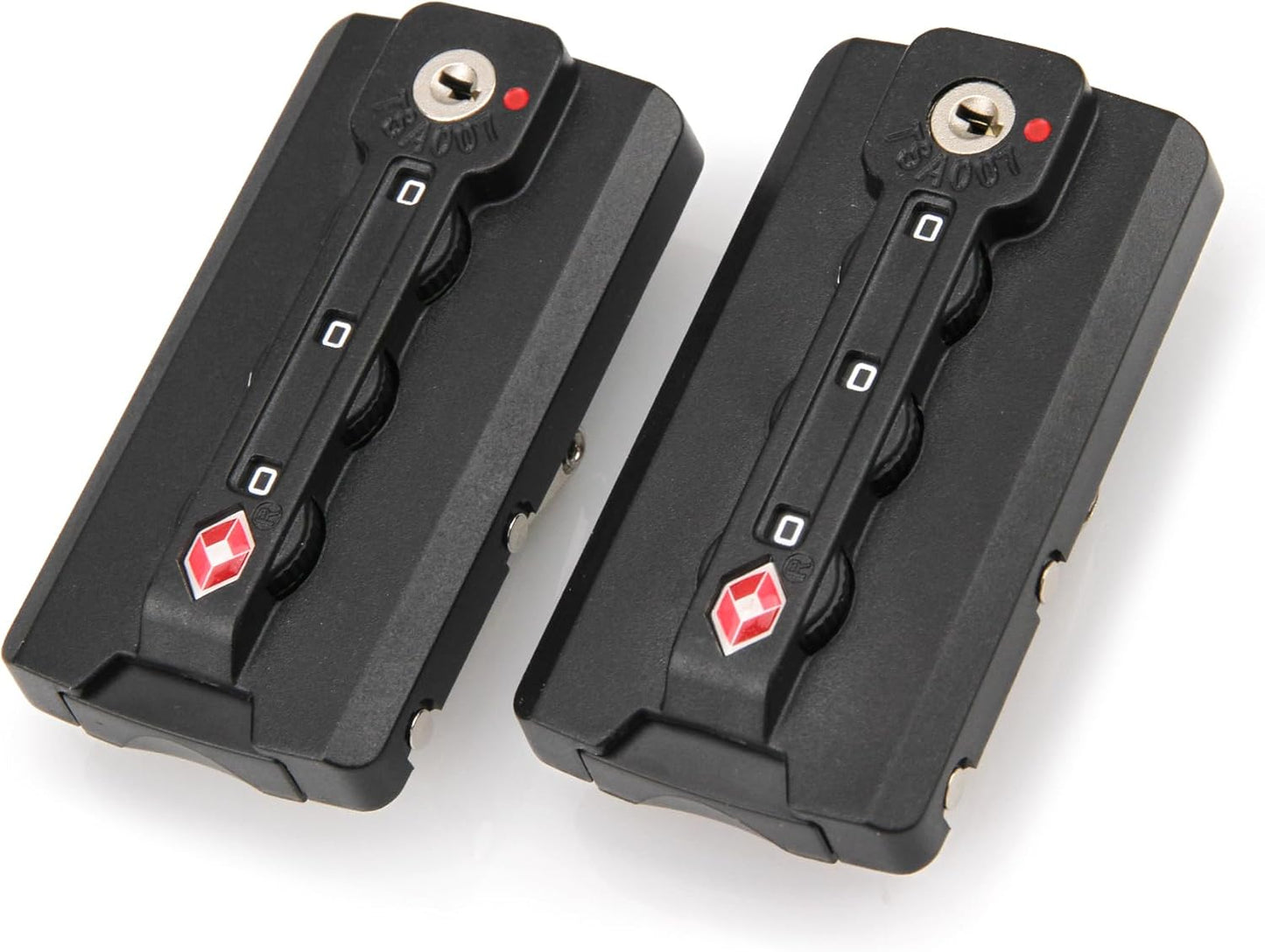 Zoofen 2 Pack Luggage Lock TSA Approved Luggage Travel Lock Luggage Suitcas Lock 3-Digit Combination Lock(Model D)