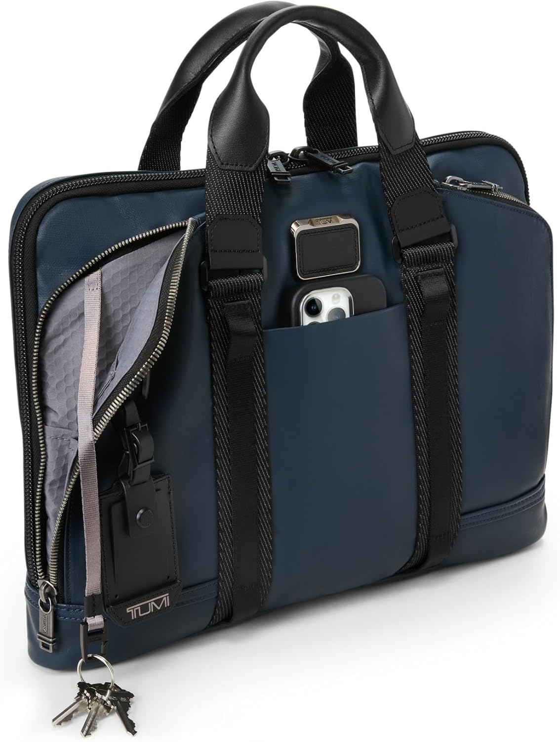 TUMI - Alpha Bravo Academy Brief - Compact Laptop Briefcase - Travel Laptop Bag - 11.8" X 15.5" X 2.0" - For 15" Laptop