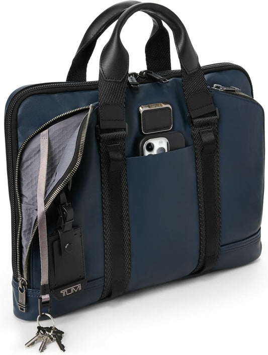 TUMI - Alpha Bravo Academy Brief - Compact Laptop Briefcase - Travel Laptop Bag - 11.8" X 15.5" X 2.0" - For 15" Laptop