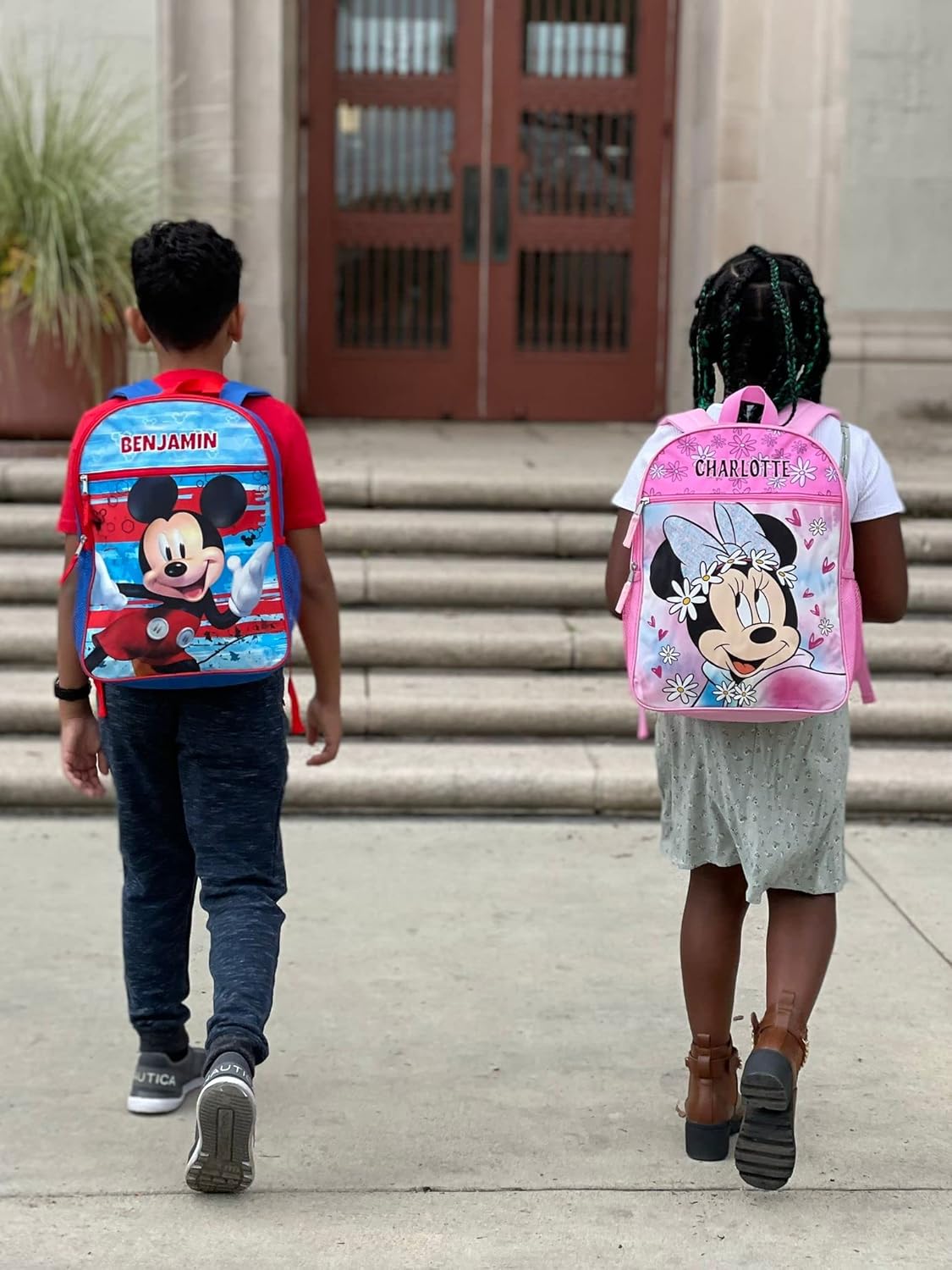 Personalized 16 Inch License School Backpack - Disney Mickey Mouse