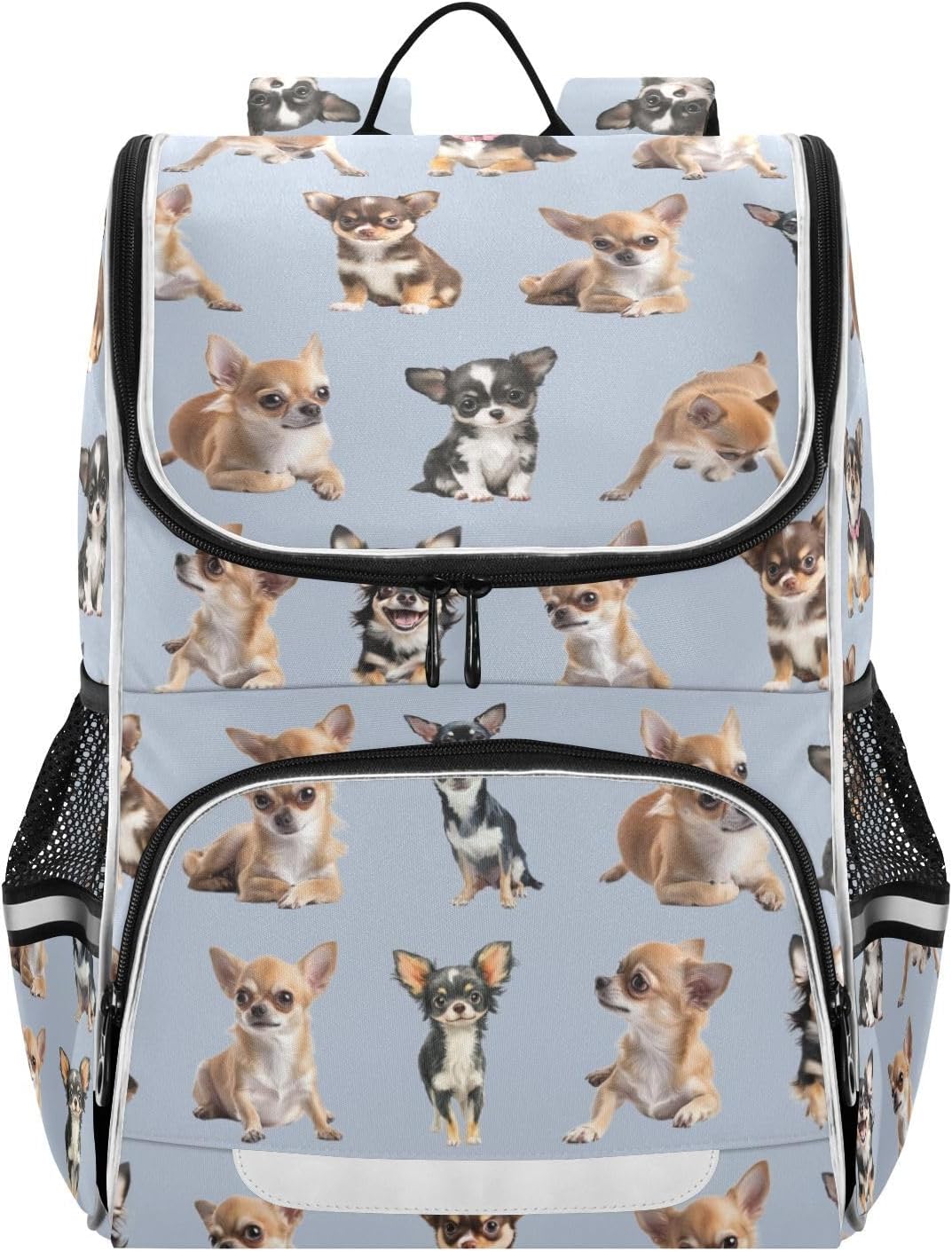 Chihuahua Dog Cute Backpack For Girls Kids Backpack Boys Teen School Bag Bookbag Travel Daypacks