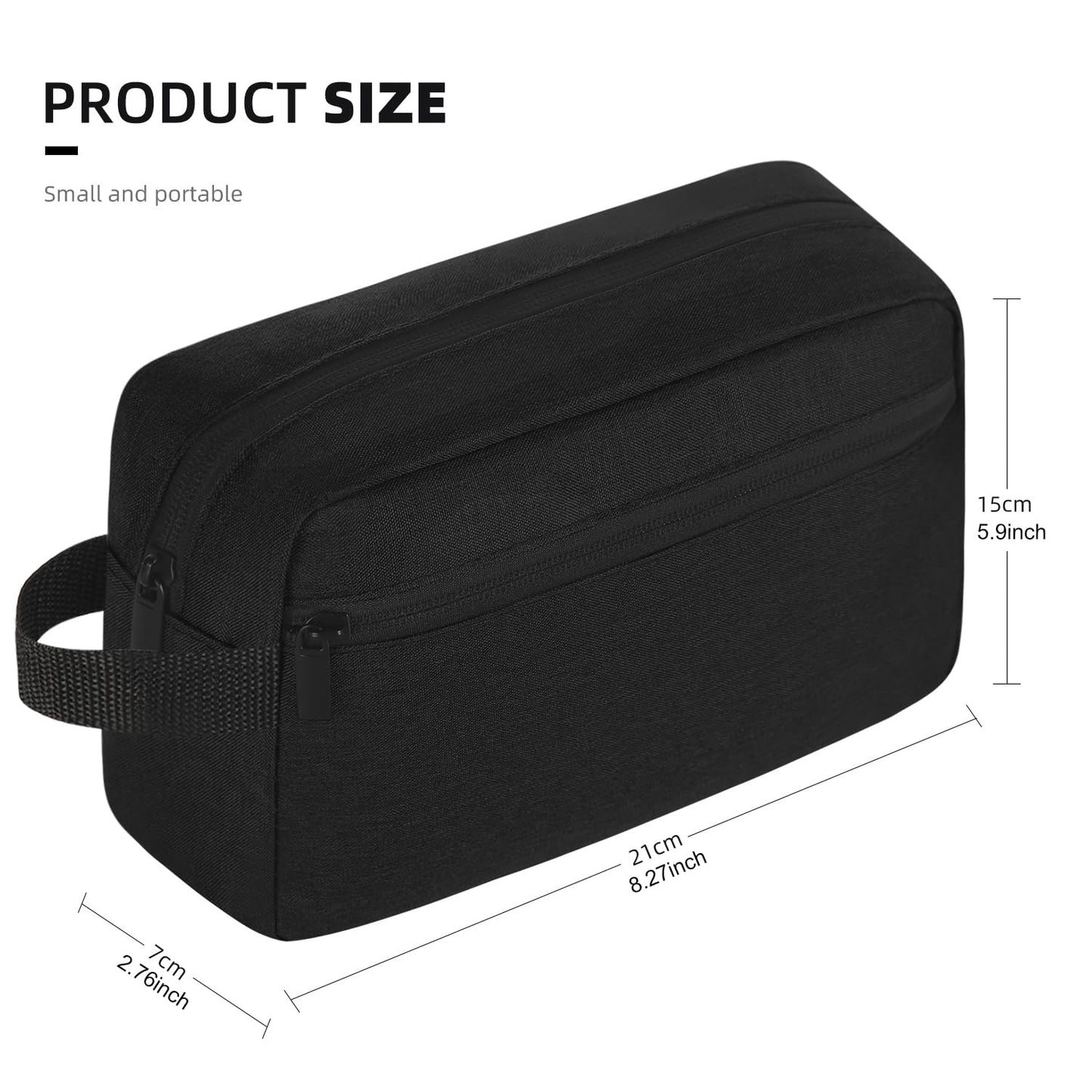 Icramsy Travel Toiletry bag Toiletry bag for women men Hanging Cosmetic bag Travel accessories for